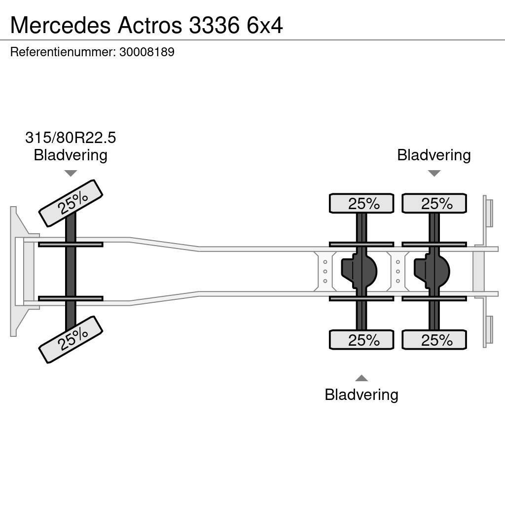 Mercedes-Benz Actros 3336 6x4 Sklápěče