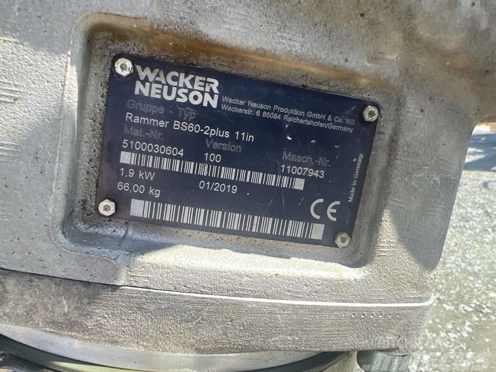 Wacker Neuson BS60-2plus 11in Vibrační pěchy