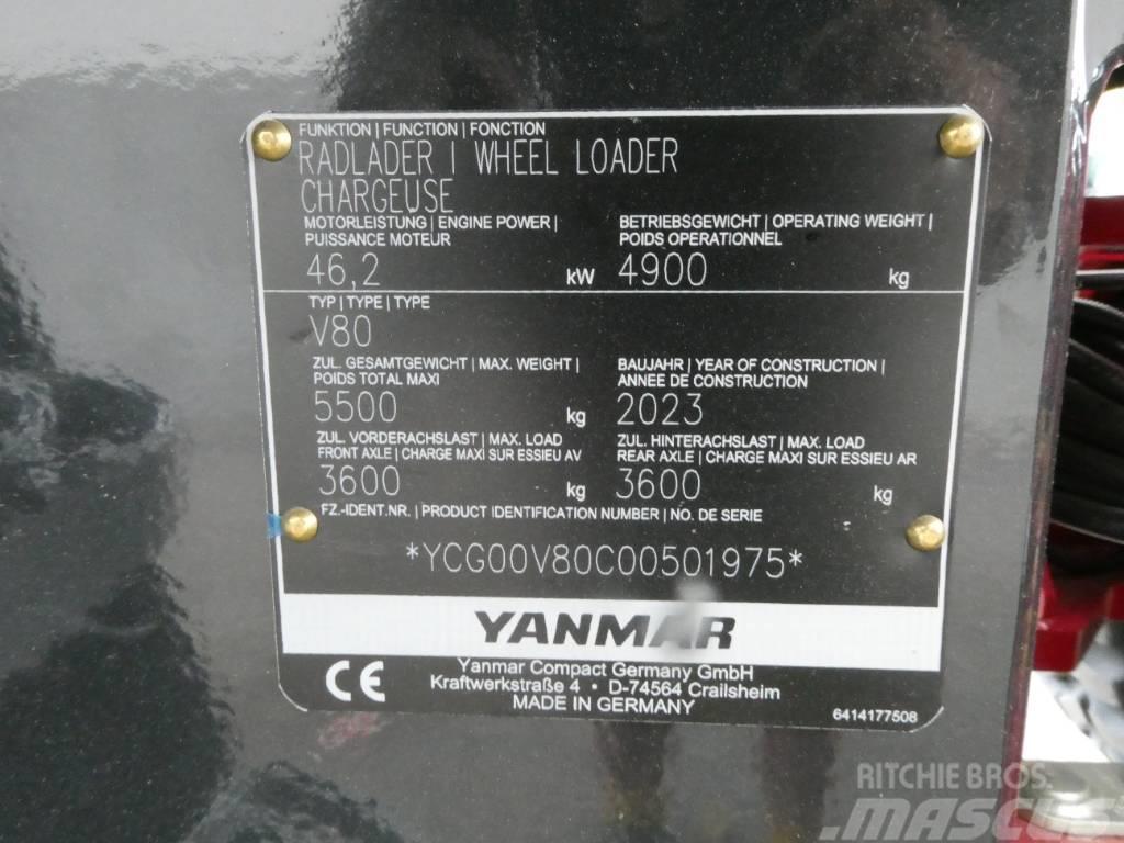 Yanmar V80 Kolové nakladače
