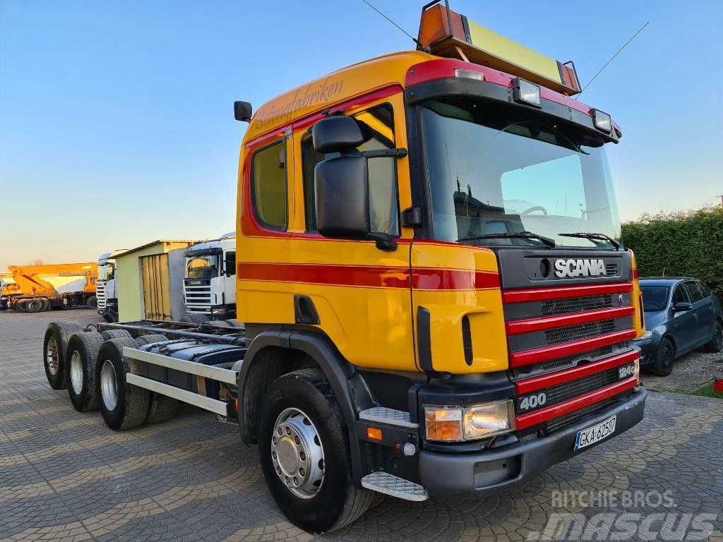 Scania 124L400 6x4, 8x4 Tahače