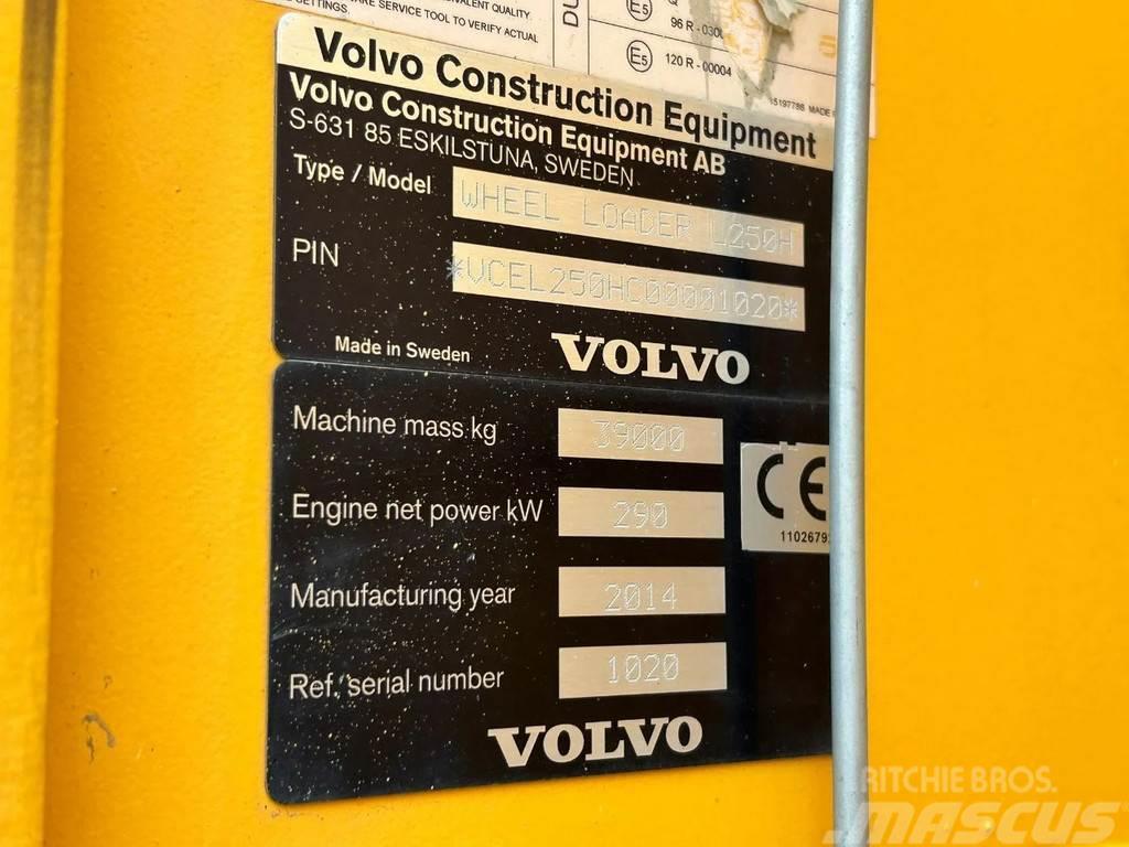 Volvo L250 | L250H | L250 H | BUCKET | AIRCO | BSS | CDC Kolové nakladače