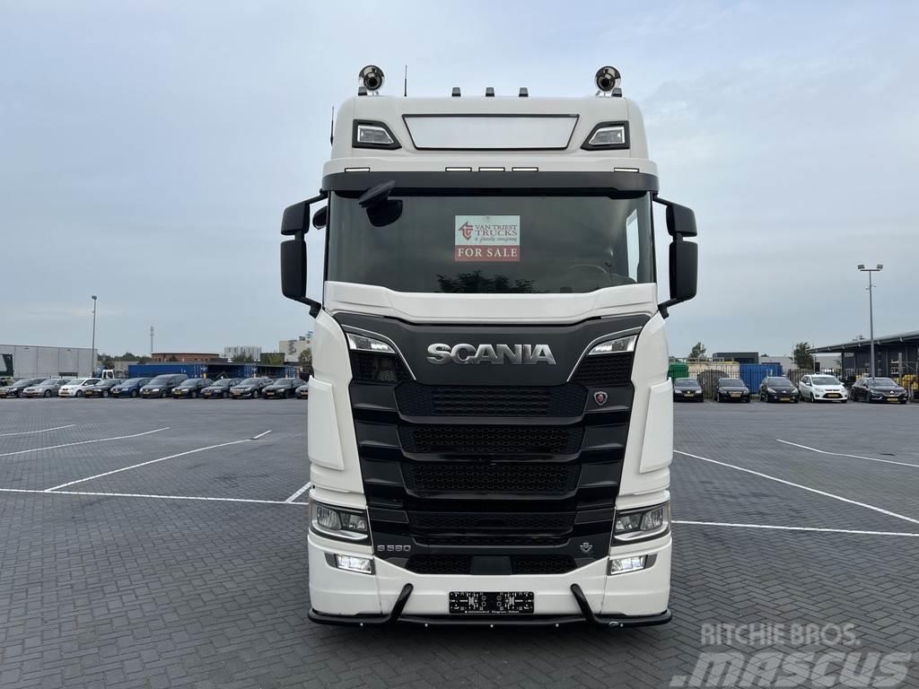 Scania 580S V8 NGS full air retarder, night airco Tahače