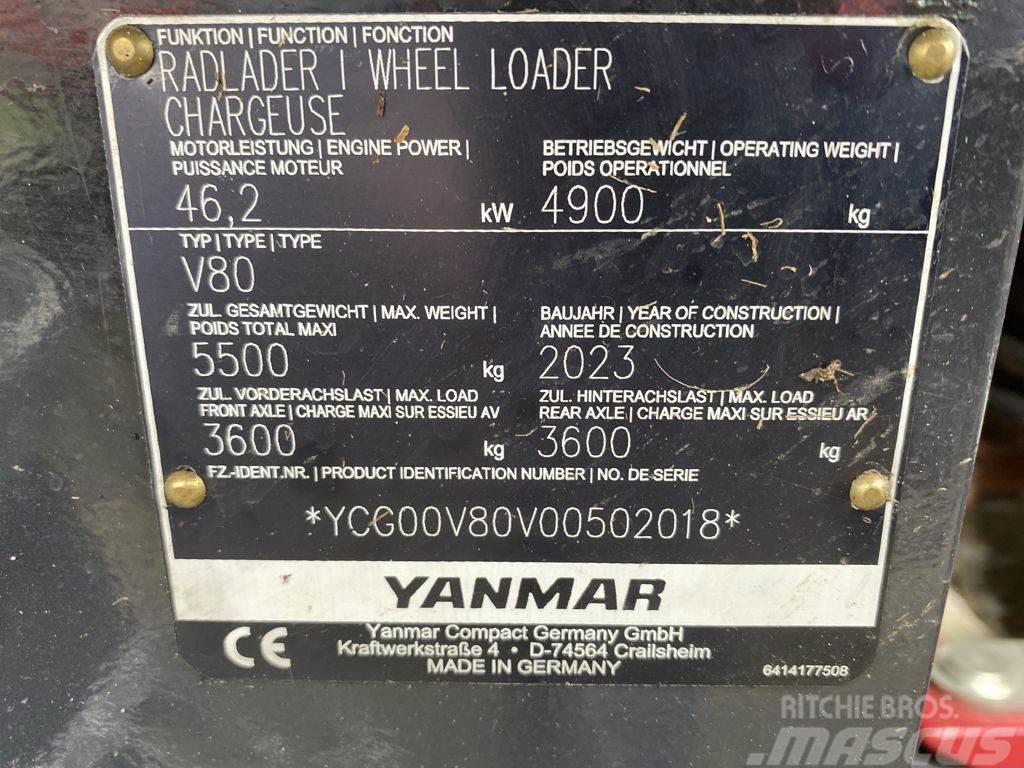 Yanmar V80-5 Kolové nakladače