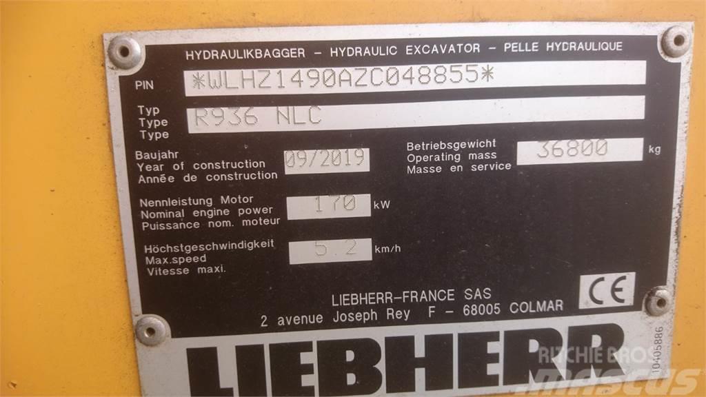 Liebherr R936 NLC Pásová rýpadla