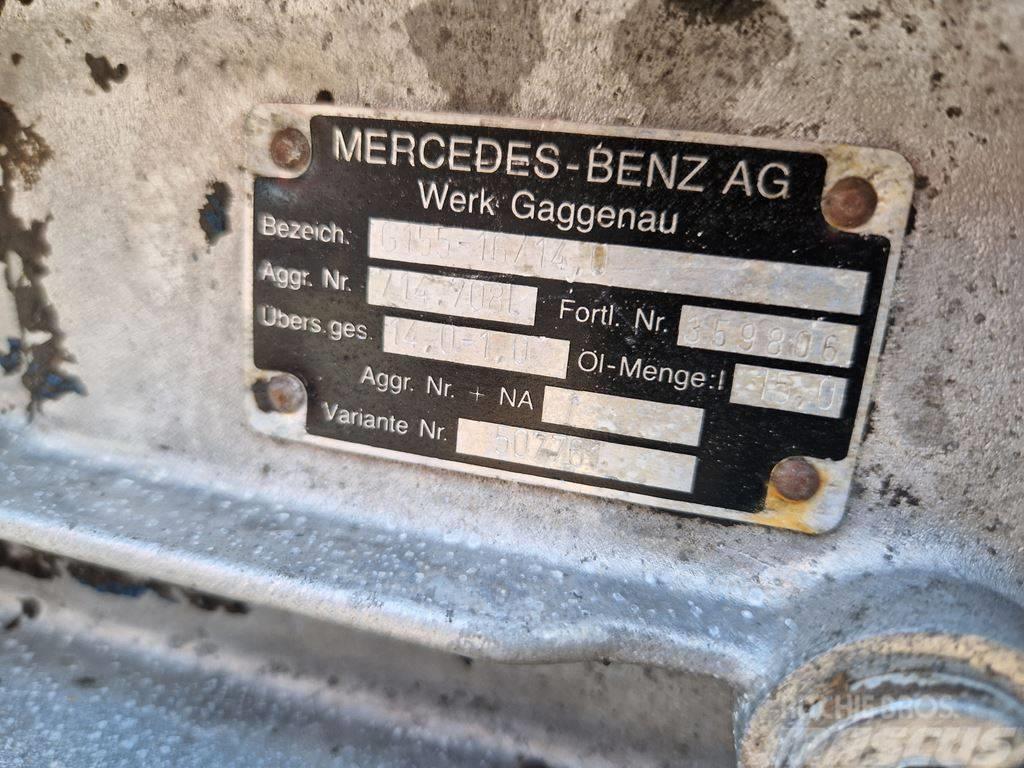 Mercedes-Benz ΣΑΣΜΑΝ   G 155 - 16/14,0 , ΜΗΧΑΝΙΚΟ ΛΕΒΙΕ Převodovky