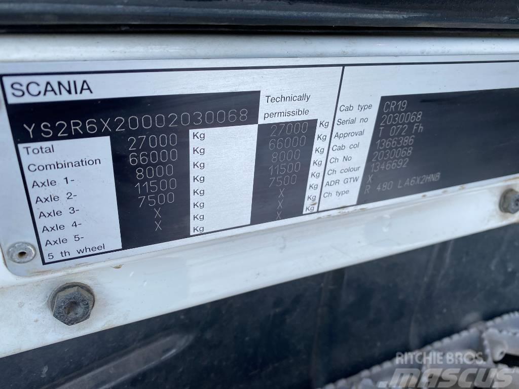 Scania R480 6x2 / RETARDER / HYDRAULICS Tahače