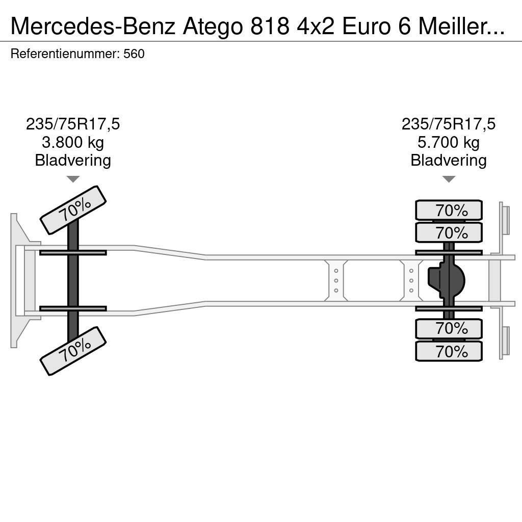Mercedes-Benz Atego 818 4x2 Euro 6 Meiller 3 Seitenkipper 2 Piec Sklápěče