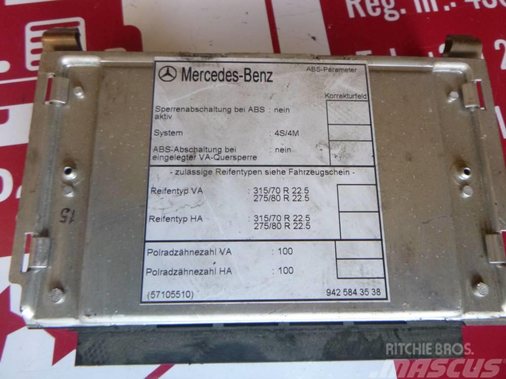 Mercedes-Benz Actros 18.43 ABS control unit 000 446 4514 Brzdy