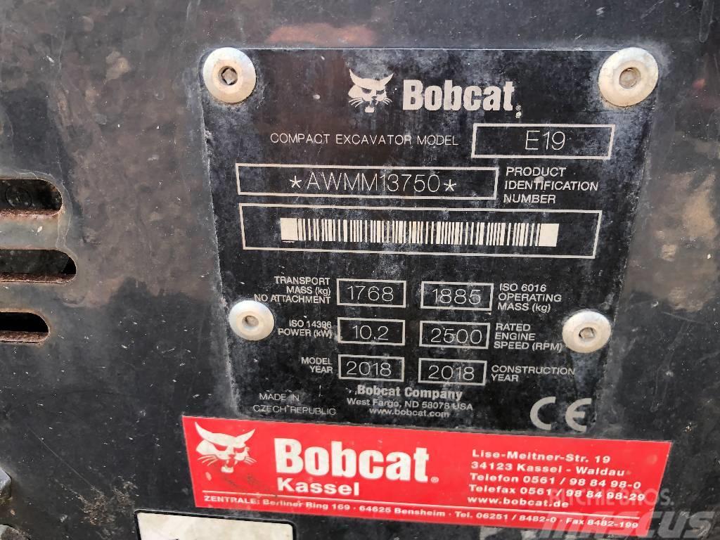 Bobcat E 19 Mini rýpadla < 7t