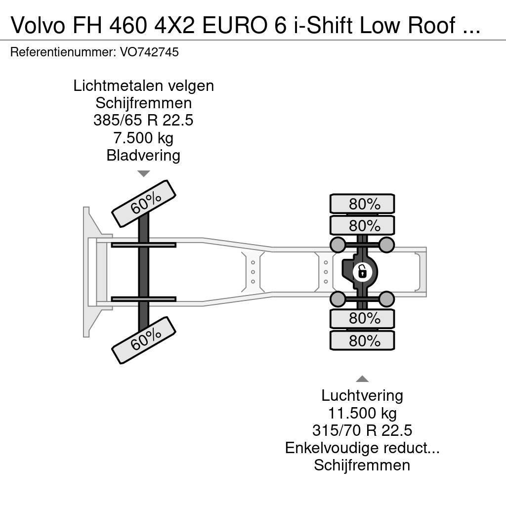Volvo FH 460 4X2 EURO 6 i-Shift Low Roof APK Tahače