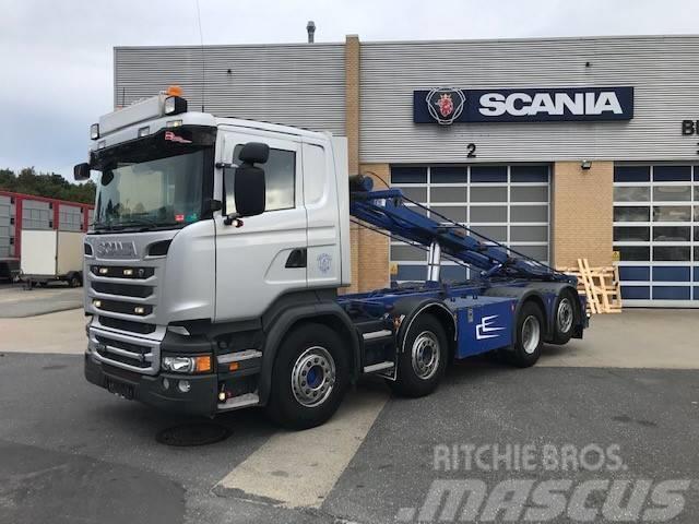 Scania R520 Lanový nosič kontejnerů
