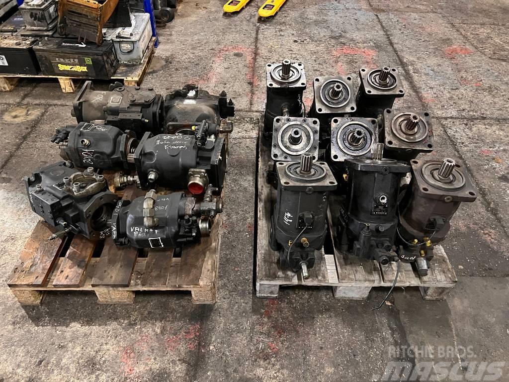 John Deere Ponsse Valmet Komatsu Hydraulic pumps and motors Hydraulika