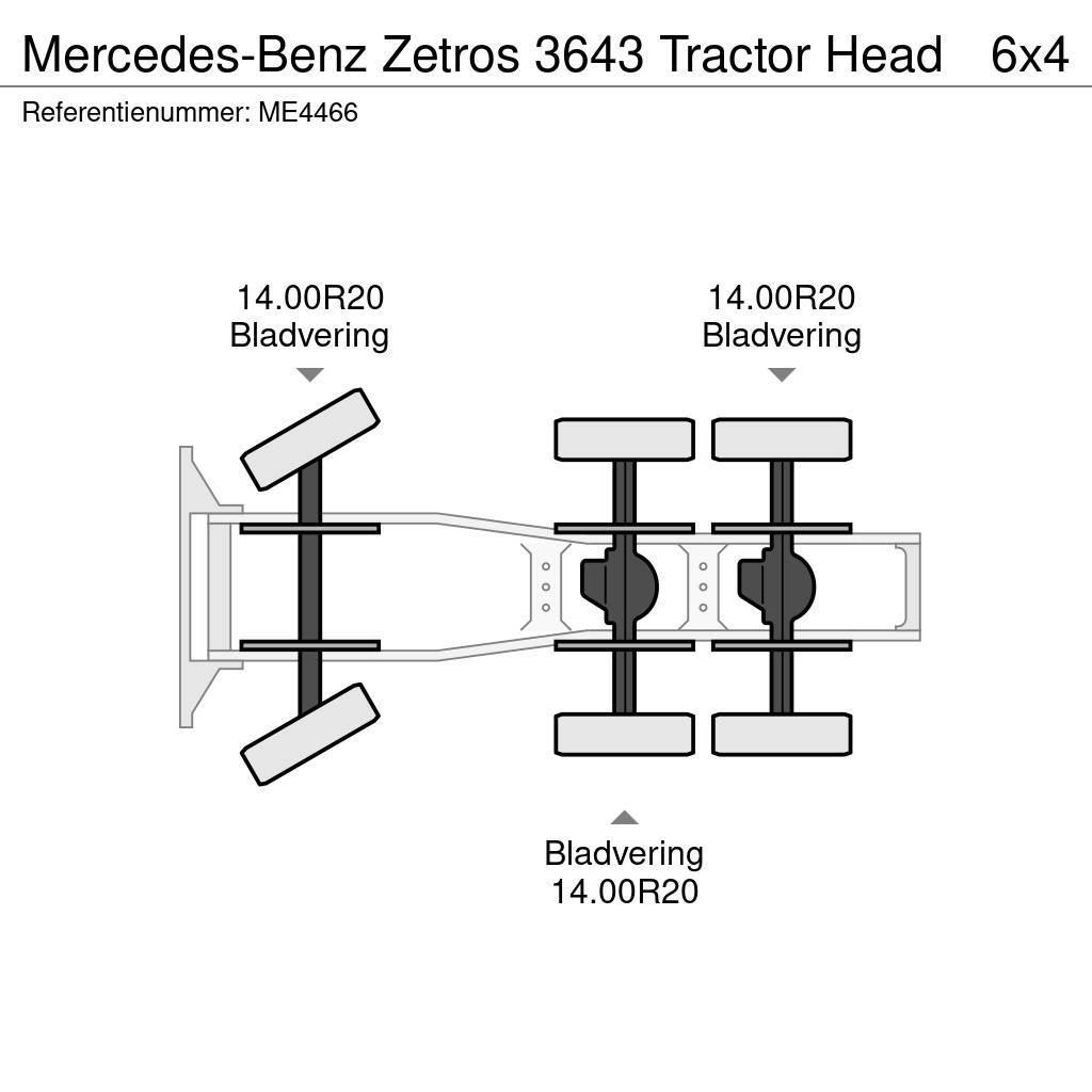 Mercedes-Benz Zetros 3643 Tractor Head Tahače