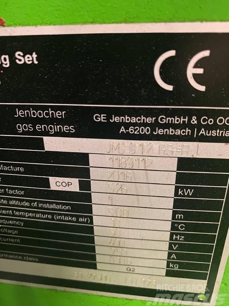  BIOGAS Jenbacher 526 kw Další