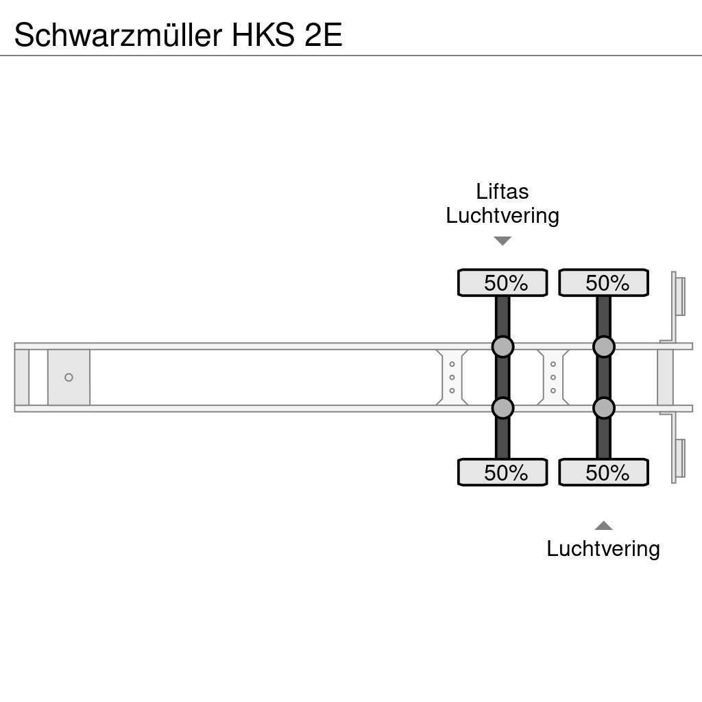 Schwarzmüller HKS 2E Sklápěcí návěsy