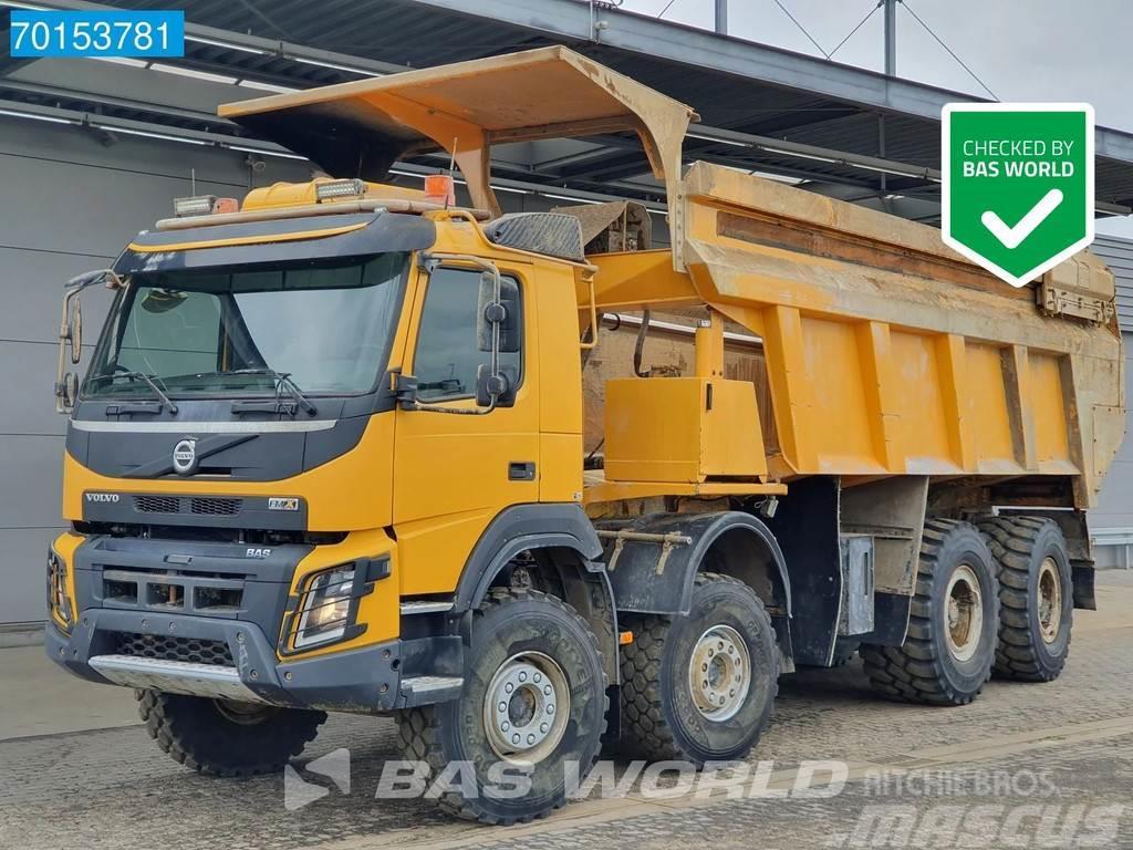 Volvo FMX 520 8X4 40 tonnes payload | 34m3 Pusher |Minin Sklápěče