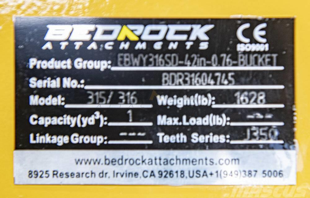 CAT 42" Severe Rock Bucket 315D/F,316E/F,318D2/E/F Ostatní komponenty
