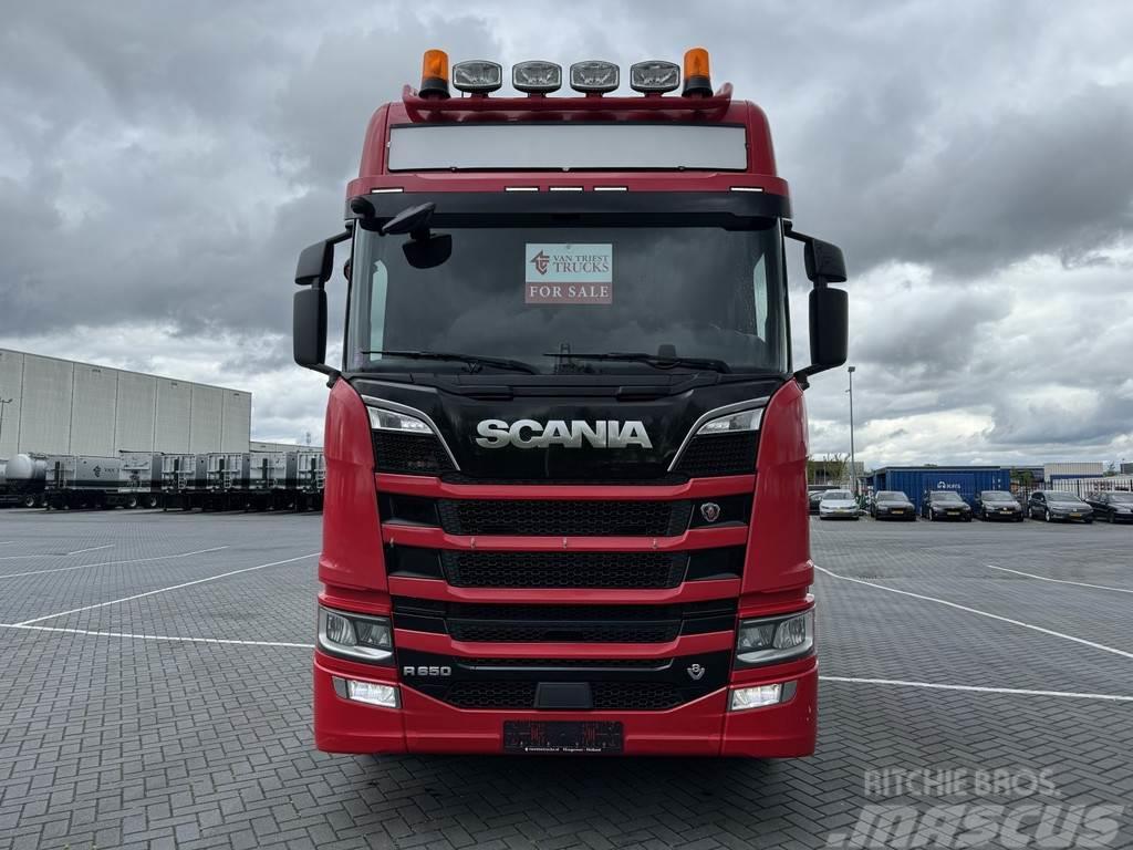 Scania R650 6X4 full air, retrader, NO EGR Tahače