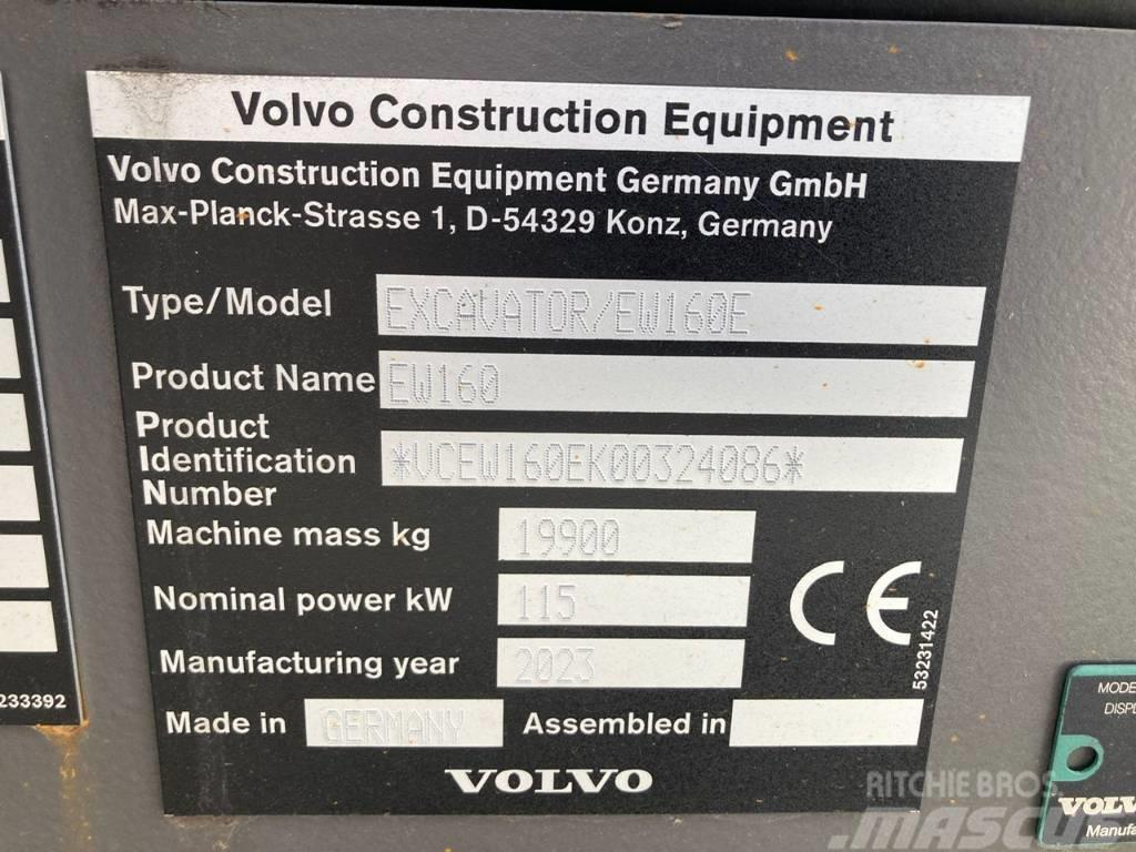 Volvo EW 160 E Kolová rýpadla