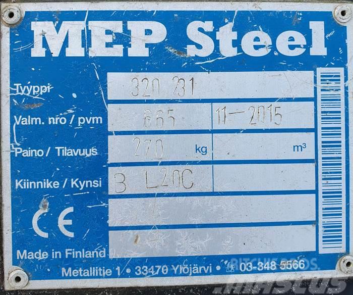  MEP Steel BRETEC L20C ISKUVASARAN KIINNIKELEVY NTP Rychlospojky