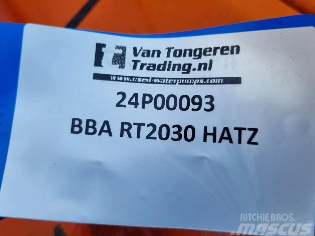 BBA BT/RT2030 HATZ 1D81z Vodní čerpadla