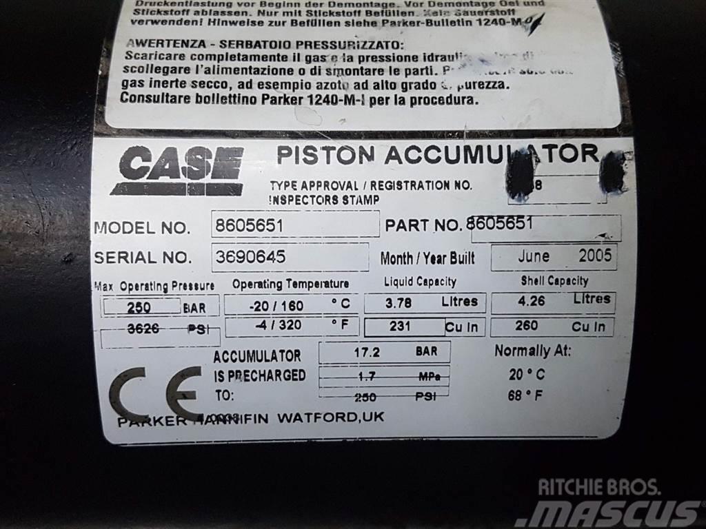 CASE 621D-8605651-Accumulator/Hydrospeicher Hydraulika