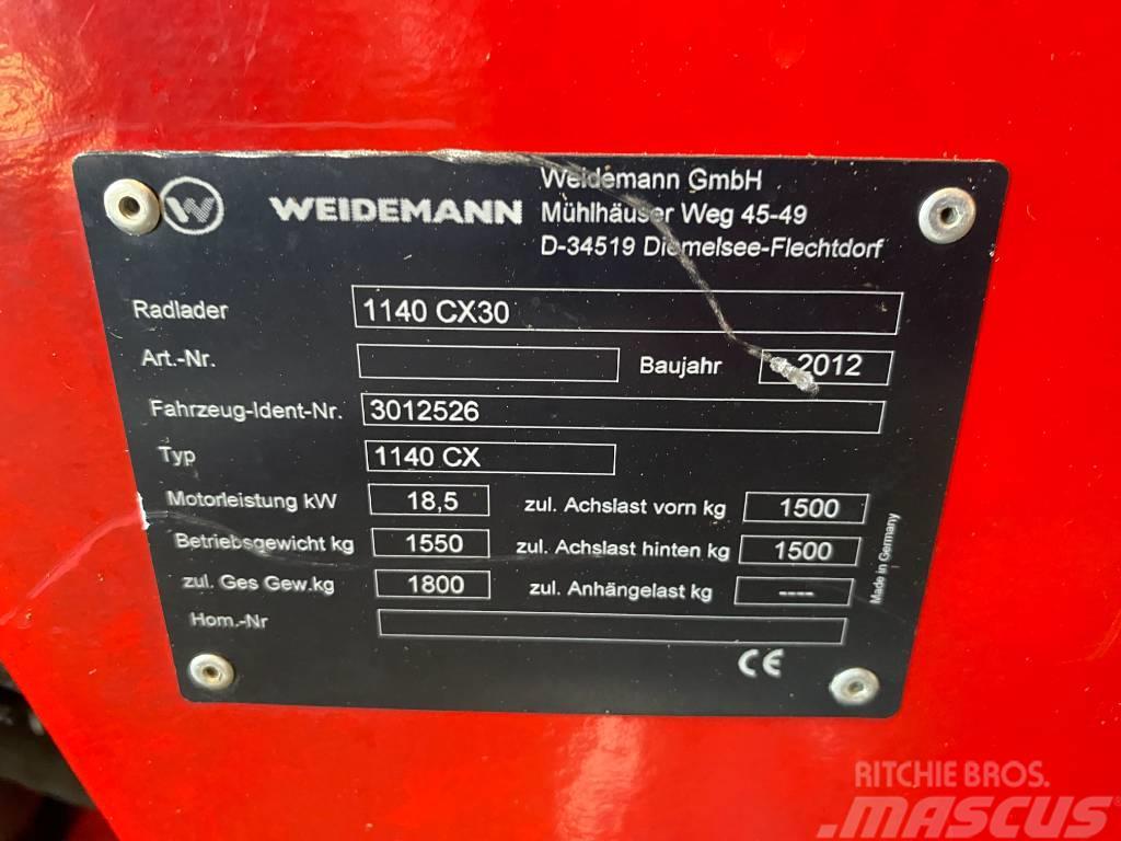 Weidemann 1140 CX30 Multi purpose loaders