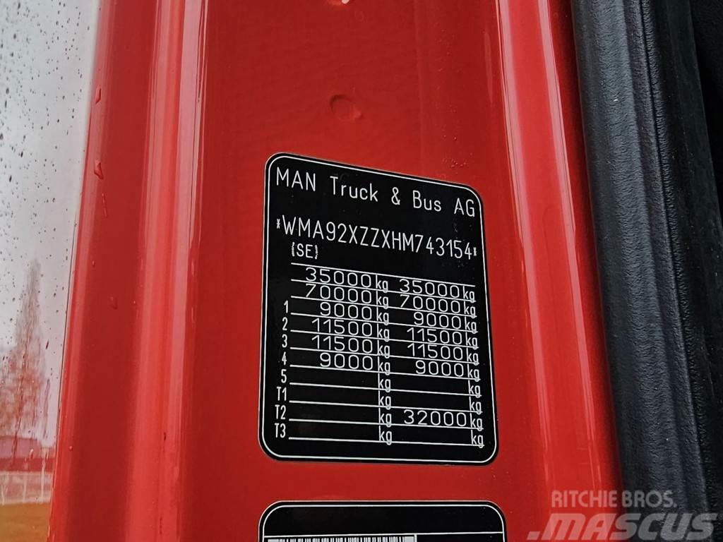 MAN TGX 35.500 8x4-4 / HOOKLIFT / ABROLKIPPER Hákový nosič kontejnerů