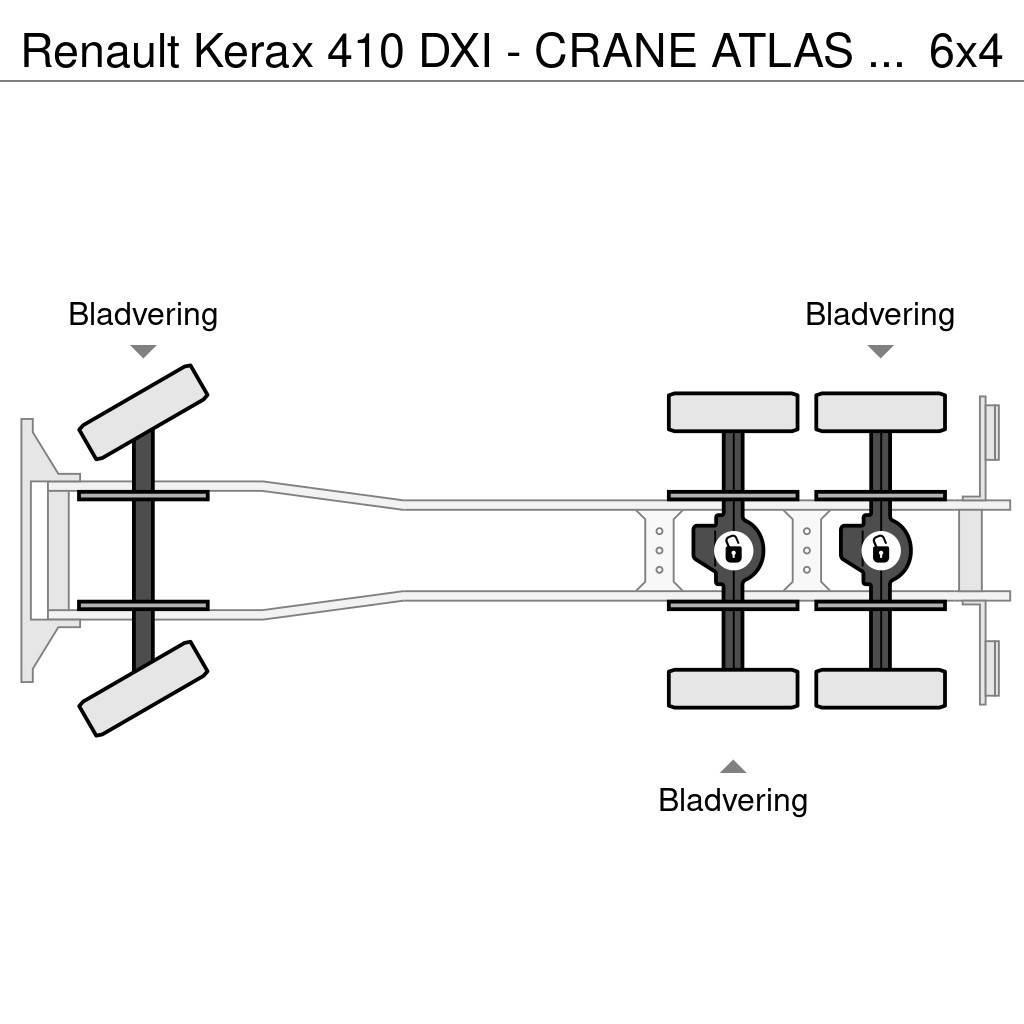 Renault Kerax 410 DXI - CRANE ATLAS 16T/M - 2 WAY TIPPER 6 Sklápěče