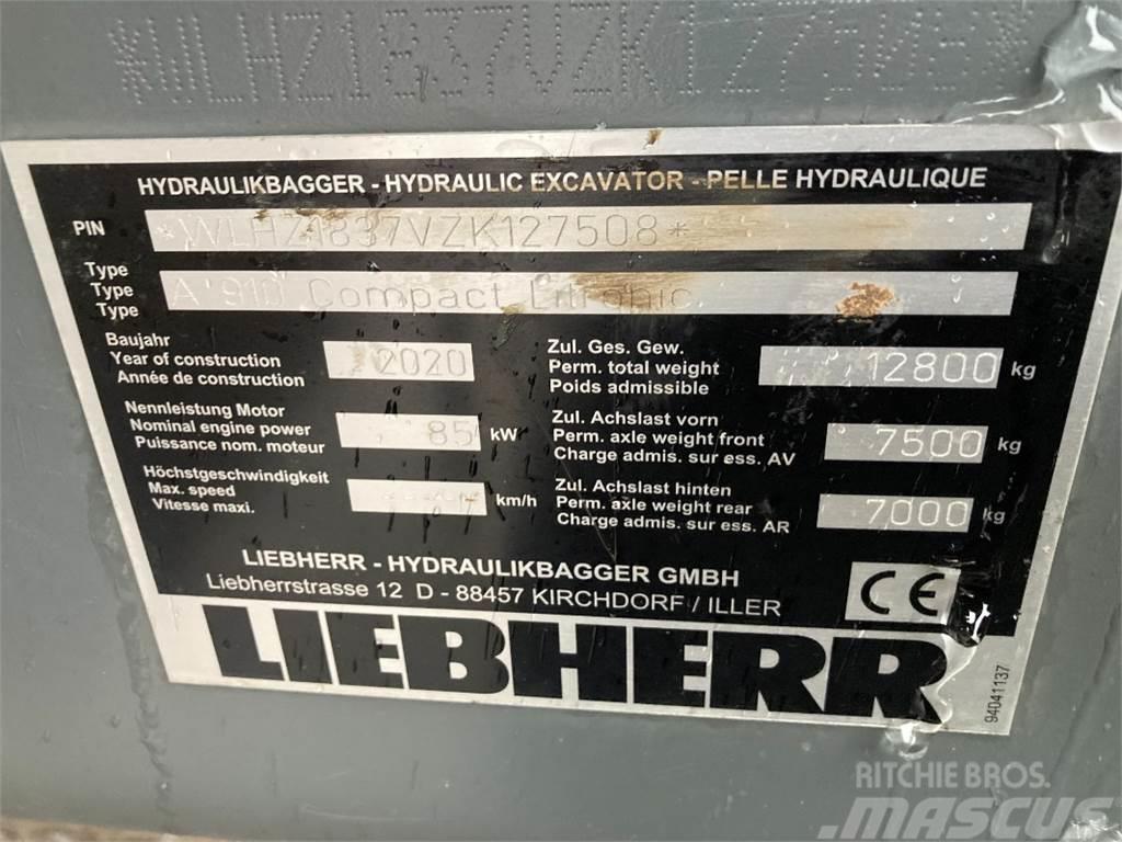 Liebherr A910 Compact Kolová rýpadla
