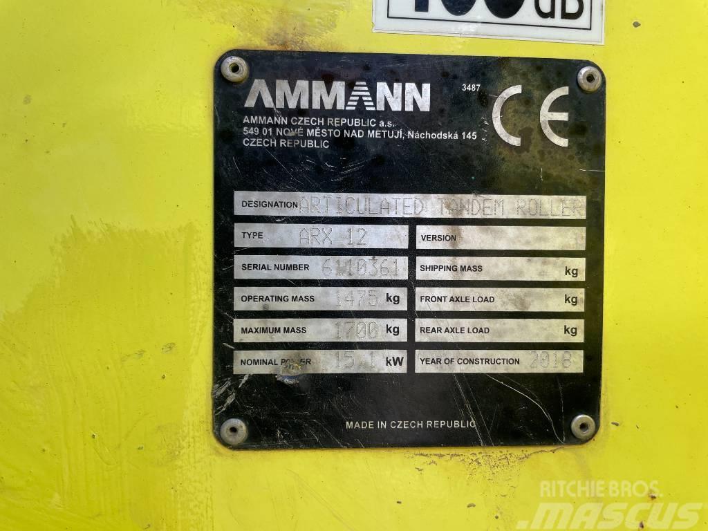 Ammann ARX 12 Tandemové válce