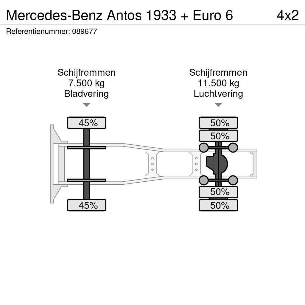 Mercedes-Benz Antos 1933 + Euro 6 Tahače