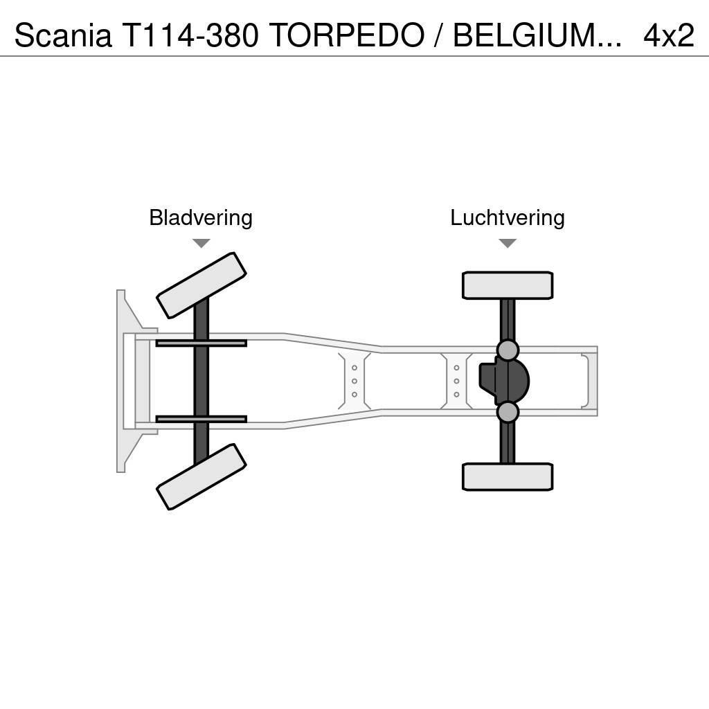 Scania T114-380 TORPEDO / BELGIUM TRUCK !! Tahače