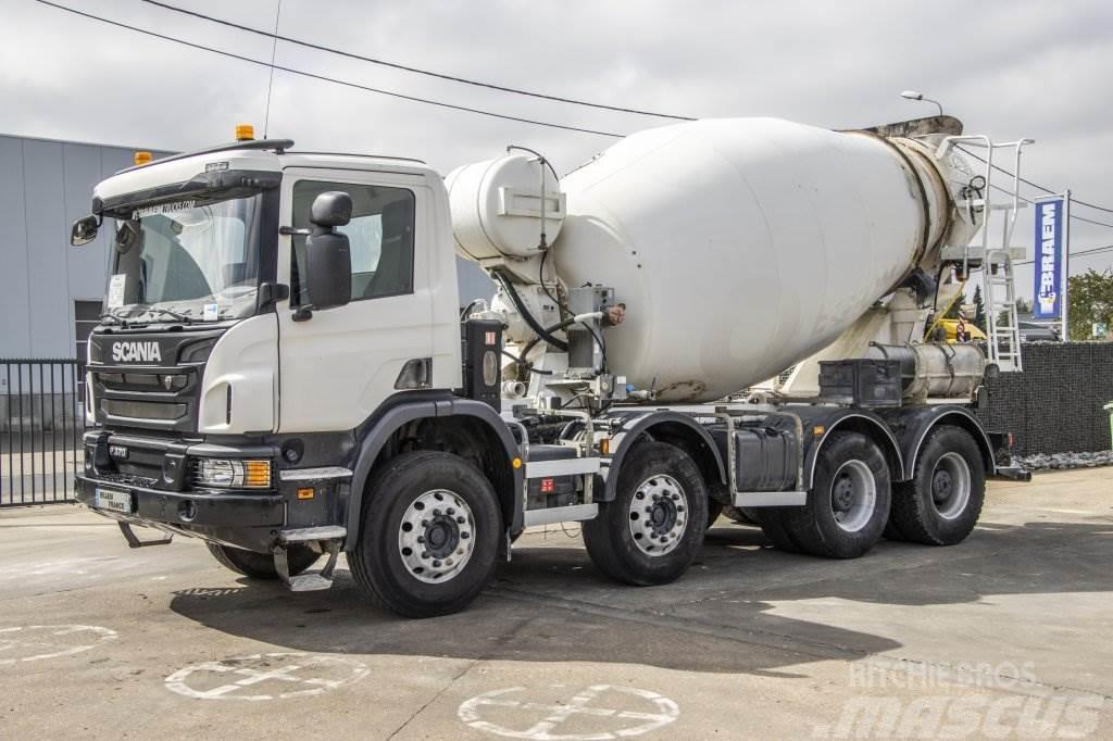 Scania P370+MIXER 9M³ Domíchávače betonu