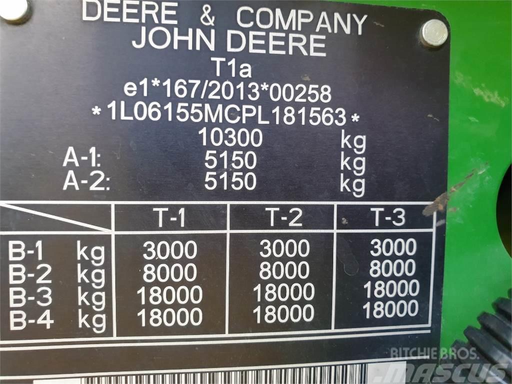 John Deere 6155MH - HOCHRADTRAKTOR Traktory