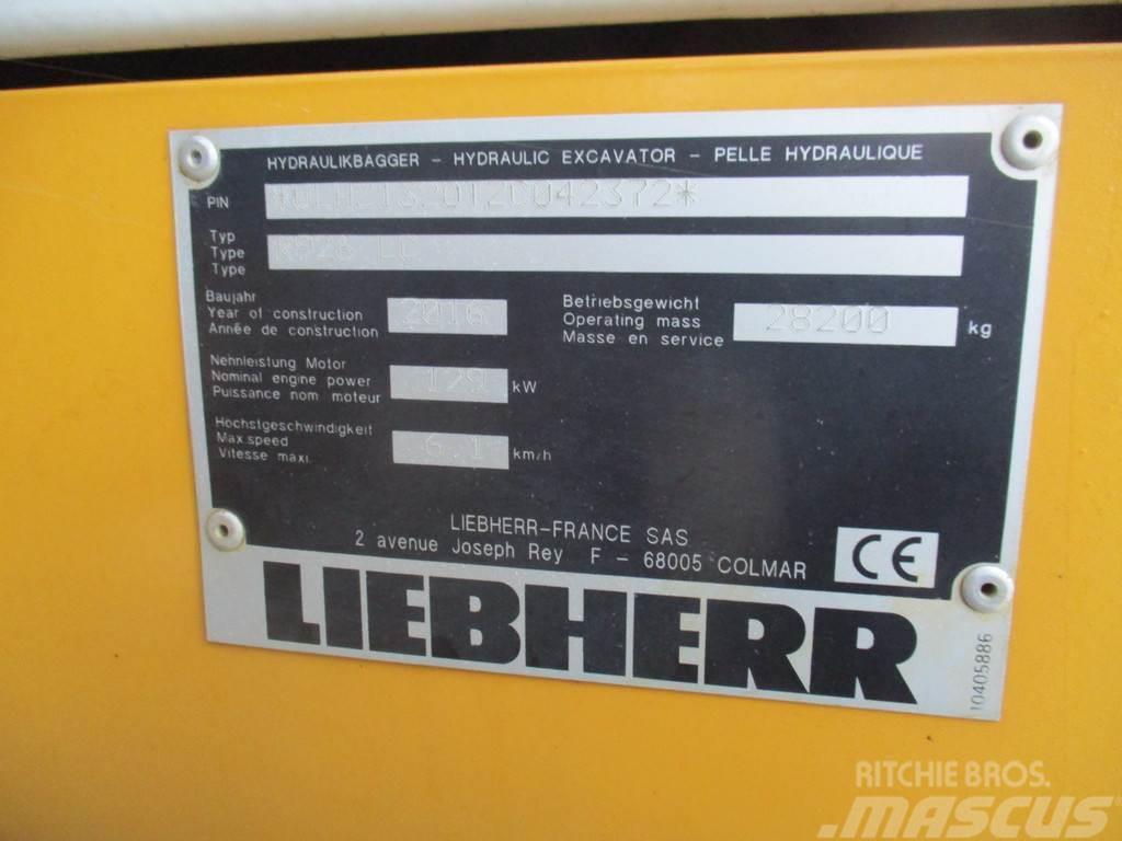 Liebherr R 926 Litronic Pásová rýpadla
