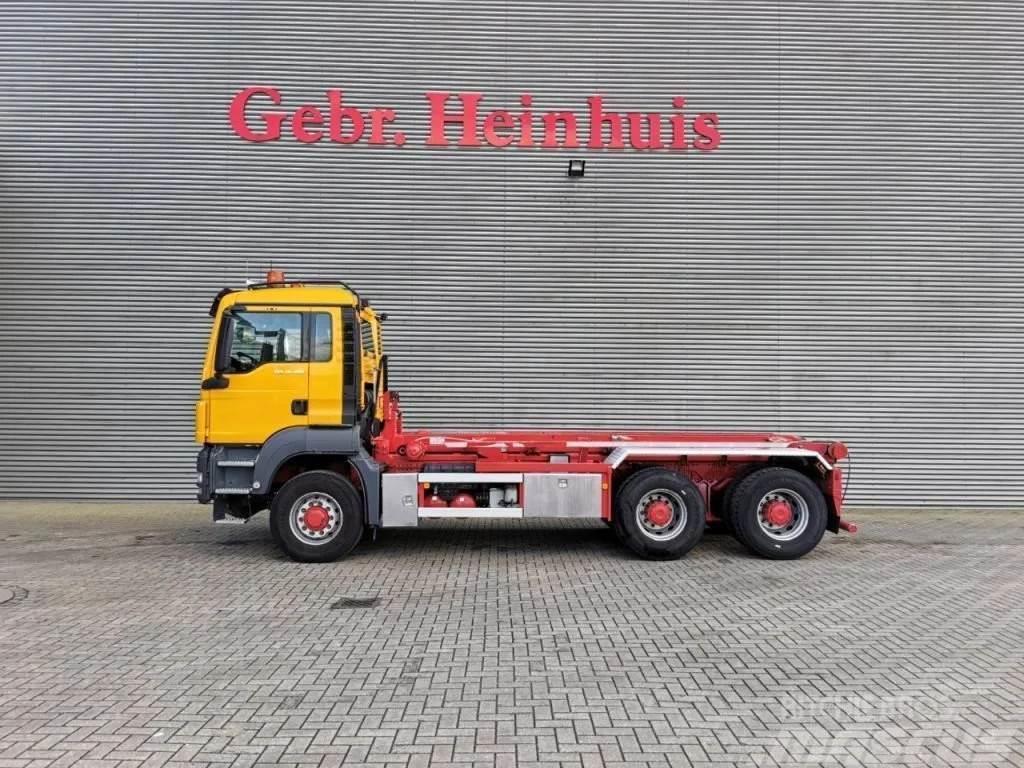 MAN TGS 26.480 6x6 HTS 30 Tons NCH System NL Truck Top Hákový nosič kontejnerů