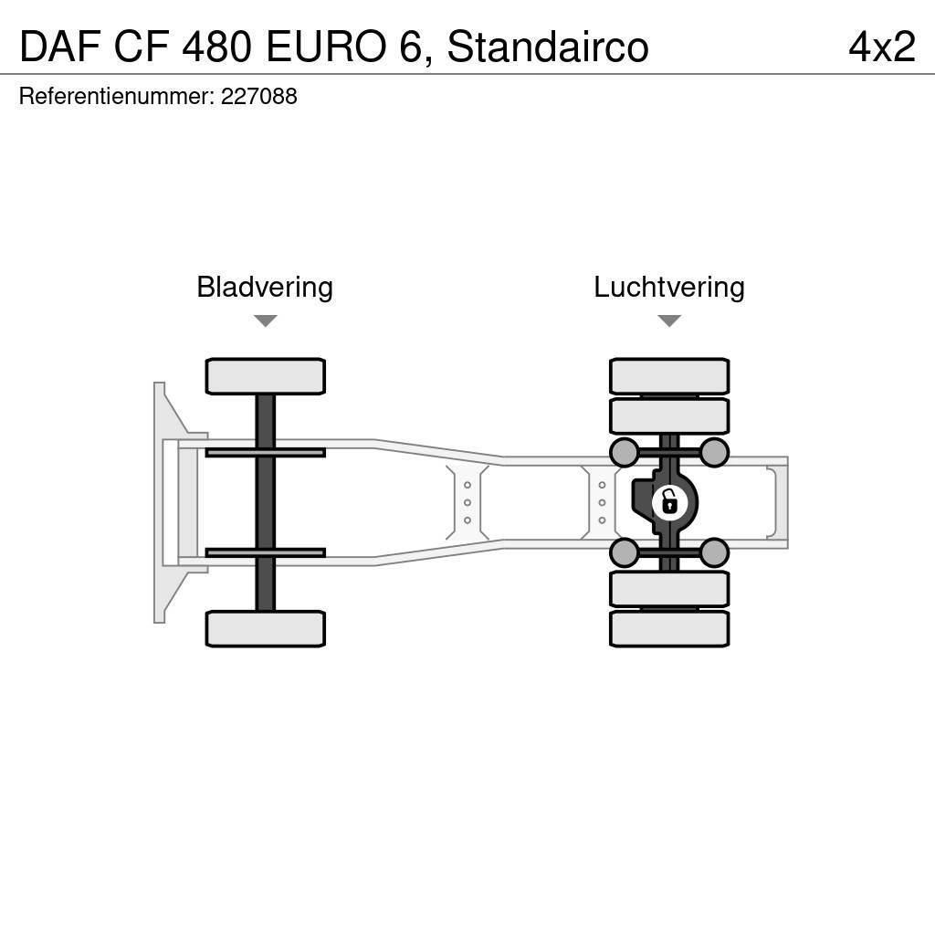 DAF CF 480 EURO 6, Standairco Tahače