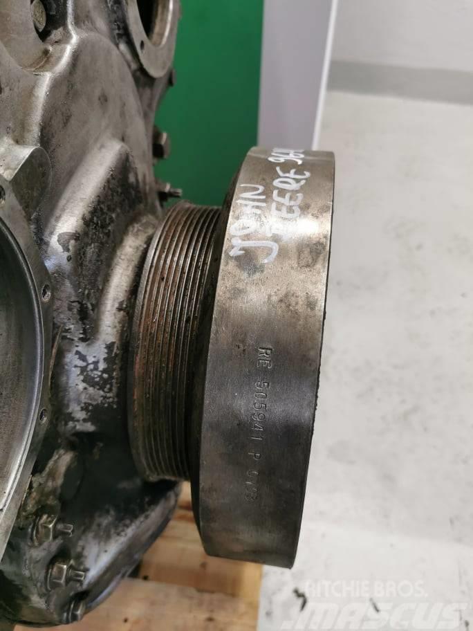 John Deere 9640 WTS {RE505941} crank shaft vibration damper Motory
