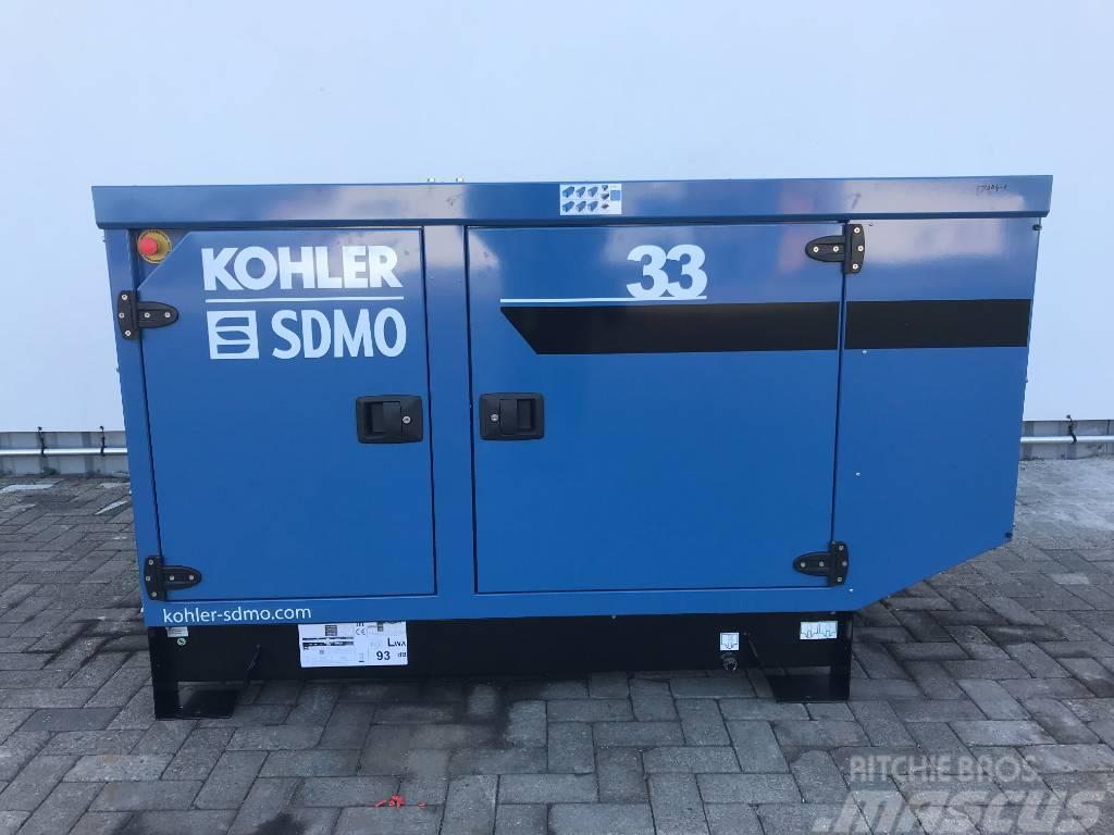 Sdmo K33 - 33 kVA Generator - DPX-17004 Naftové generátory