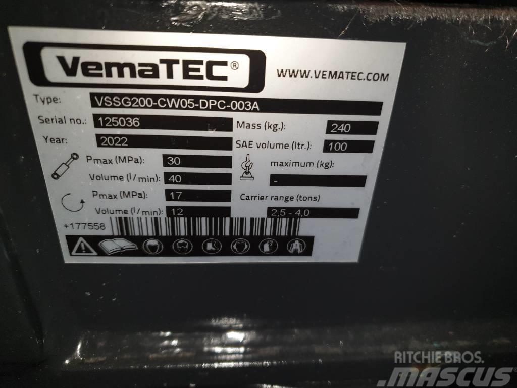  VemaTEC sorting grapple CW05 Klešťové drapáky