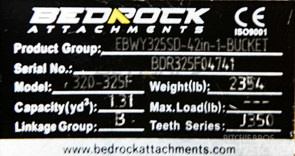 CAT 42" Severe Rock Bucket 20D/E,322B/C,323F,324D,325F Ostatní