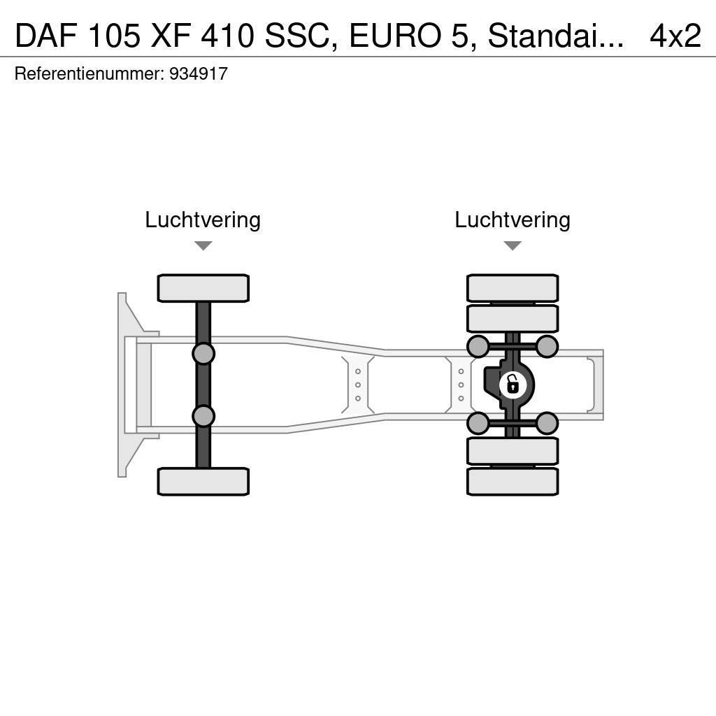 DAF 105 XF 410 SSC, EURO 5, Standairco Tahače