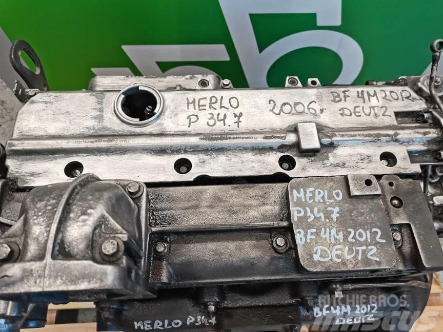 Merlo P 34.7 {Deutz BF4M 2012} crankshaft Motory