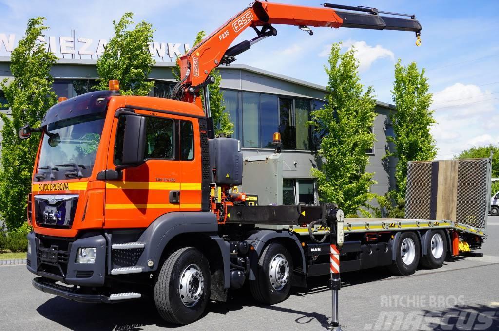 MAN TGS 35.360 E6 8×2 / Tow truck / Crane Fassi F235 Autojeřáby, hydraulické ruky