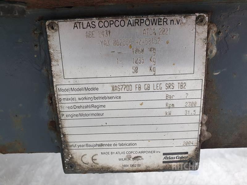 Atlas Copco XAS 77 DD - N Kompresory