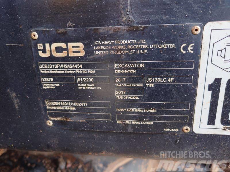 JCB JS 130 LC Pásová rýpadla