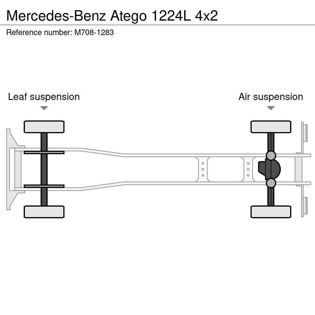 Mercedes-Benz Atego 1224L 4x2 Skříňová nástavba