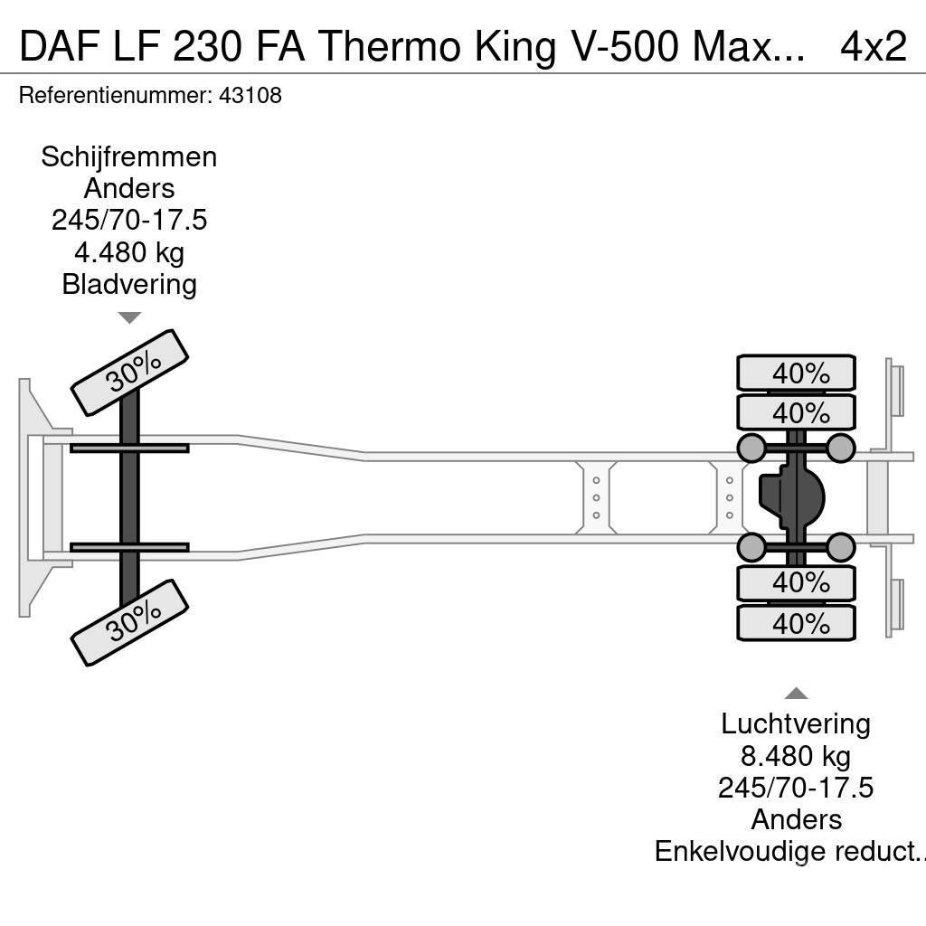 DAF LF 230 FA Thermo King V-500 Max Tiefkühler Chladírenské nákladní vozy