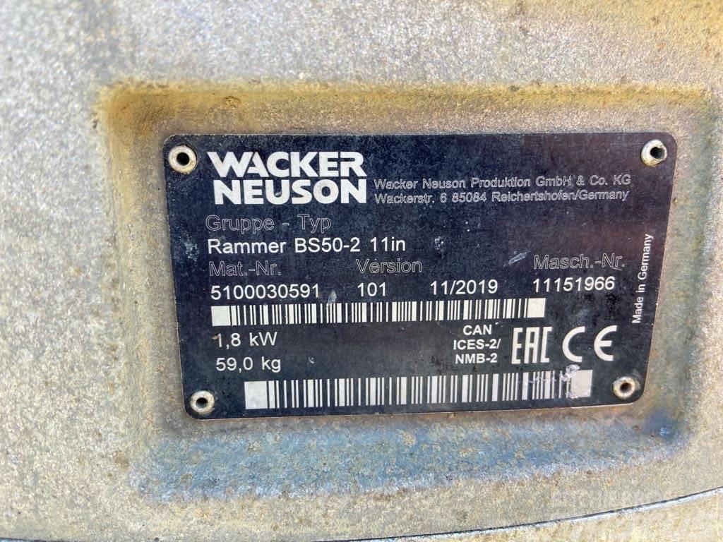 Wacker Neuson BS50-2 Vibrační pěchy